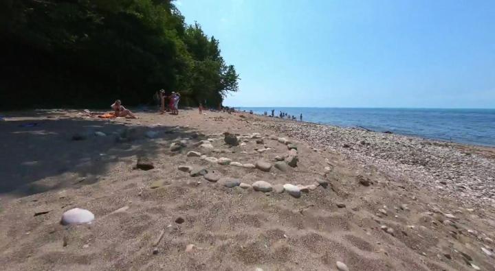 Shlypra Кемпинг Otel Pitsunda Dış mekan fotoğraf